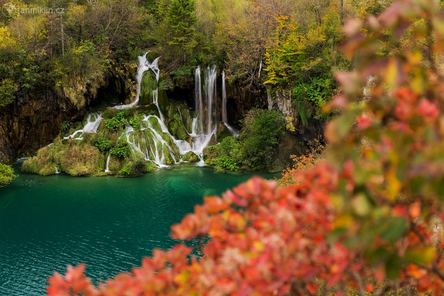 vodopády mezi jezery Kozjak a Milanovac