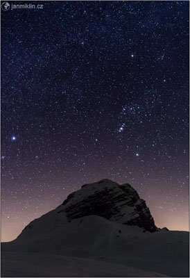 Orion a Malo Špičje | Julské Alpy